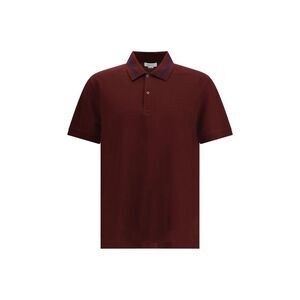 Alexander McQueen Men Bordeaux Polos
